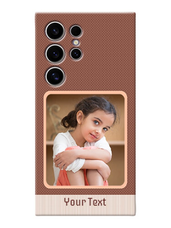 Custom Galaxy S24 Ultra 5G Phone Covers: Simple Pic Upload Design