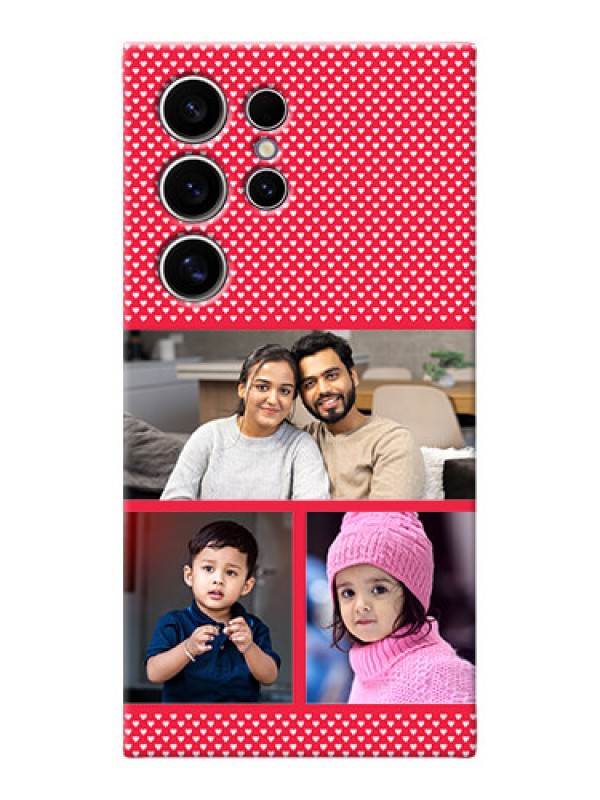 Custom Galaxy S24 Ultra 5G mobile back covers online: Bulk Pic Upload Design