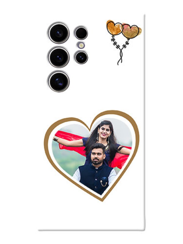 Custom Galaxy S24 Ultra 5G customized phone cases: You & Me Design