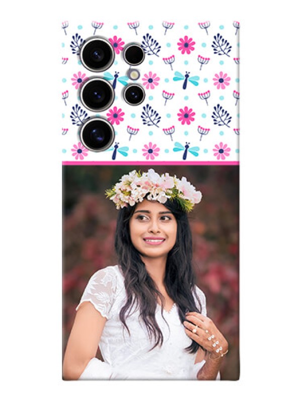 Custom Galaxy S24 Ultra 5G Mobile Covers: Colorful Flower Design