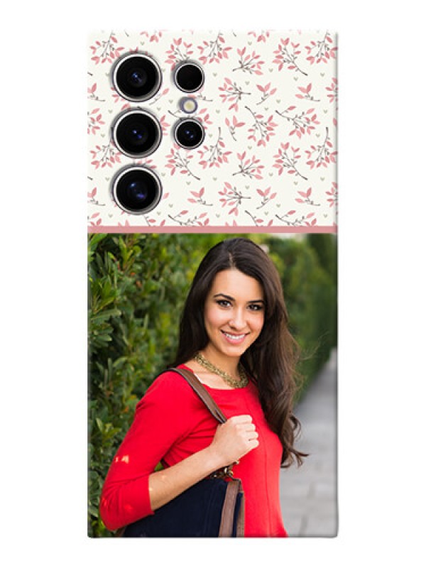 Custom Galaxy S24 Ultra 5G Back Covers: Premium Floral Design