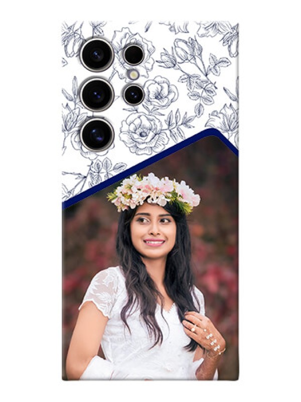 Custom Galaxy S24 Ultra 5G Phone Cases: Premium Floral Design