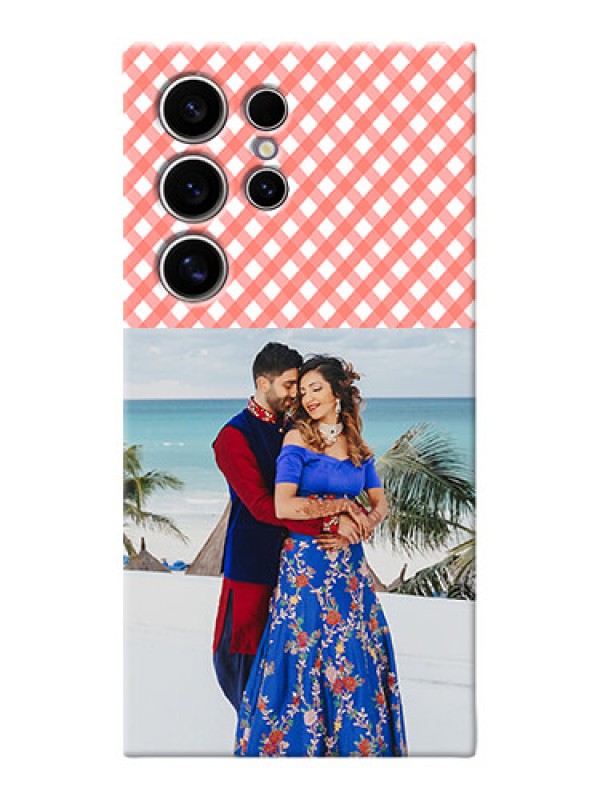 Custom Galaxy S24 Ultra 5G custom mobile cases: Pink Pattern Design