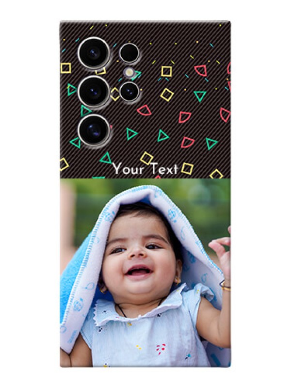 Custom Galaxy S24 Ultra 5G custom mobile cases with confetti birthday design