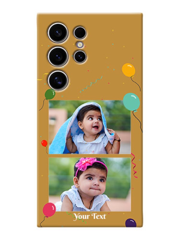 Custom Galaxy S24 Ultra 5G Phone Covers: Image Holder with Birthday Celebrations Design