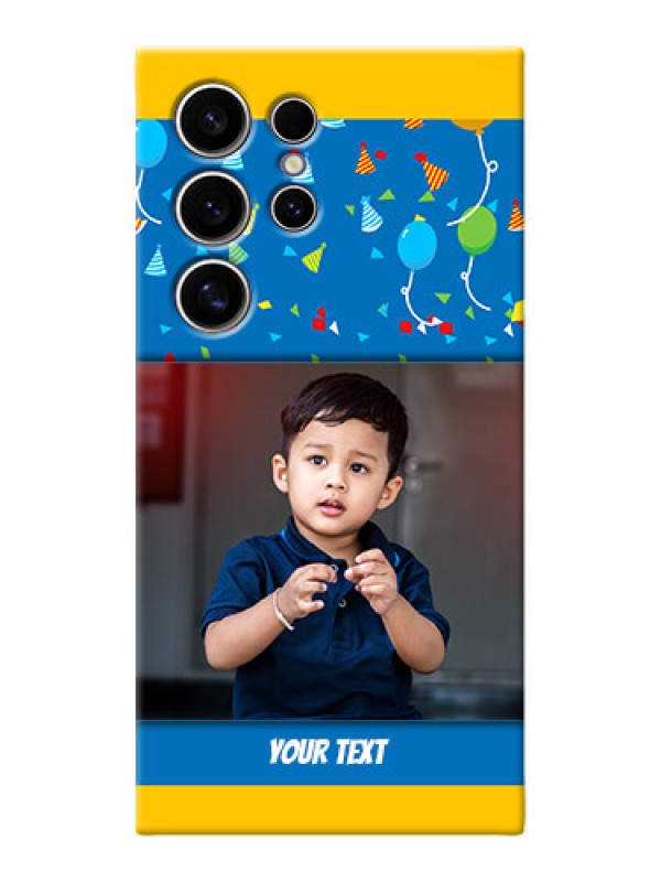 Custom Galaxy S24 Ultra 5G Mobile Back Covers Online: Birthday Wishes Design