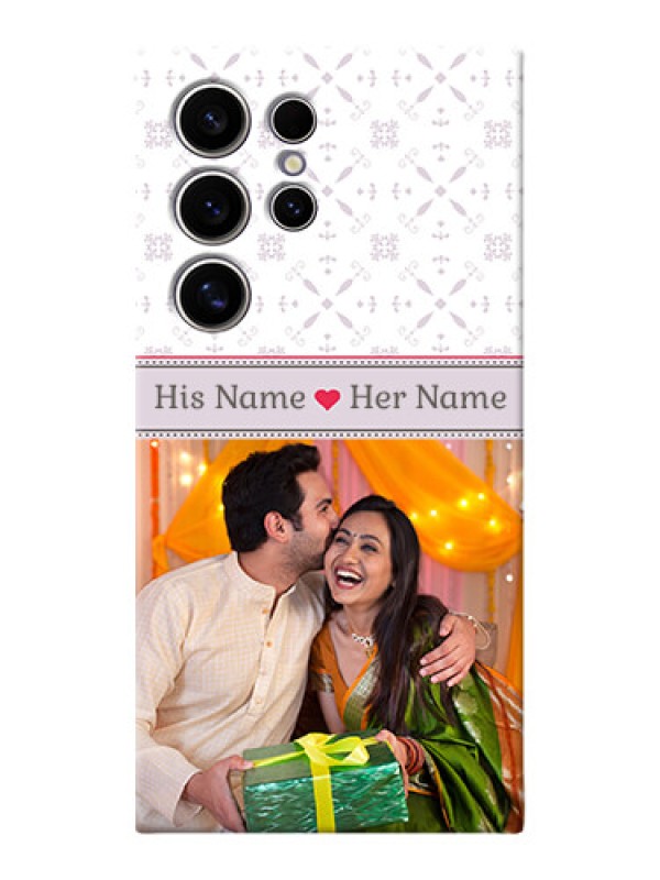 Custom Galaxy S24 Ultra 5G Phone Cases with Photo and Ethnic Design