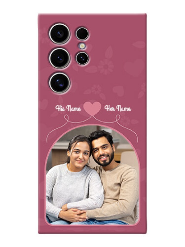 Custom Galaxy S24 Ultra 5G mobile phone covers: Love Floral Design