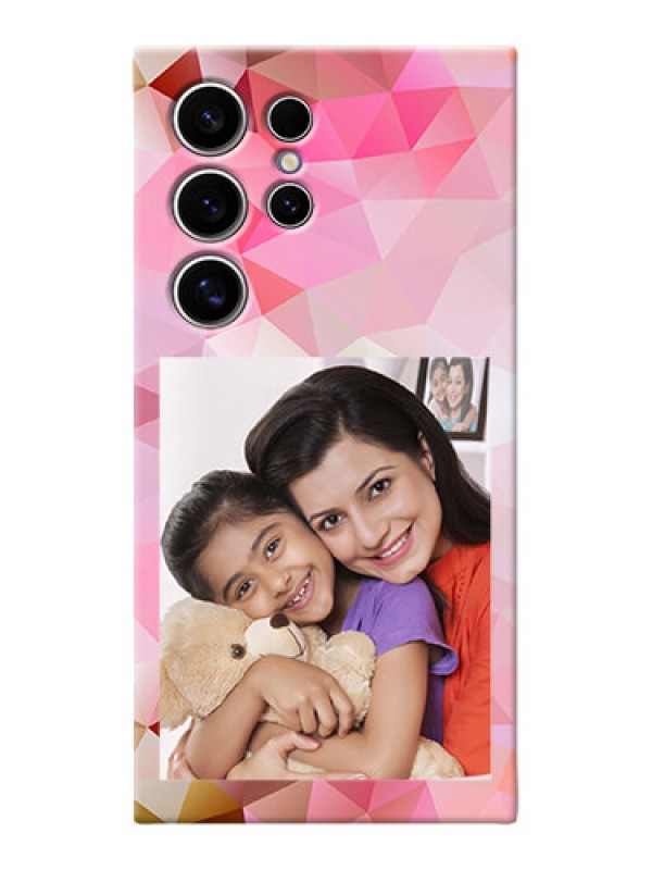 Custom Galaxy S24 Ultra 5G Personalized Phone Covers: Abstract Triangle Design