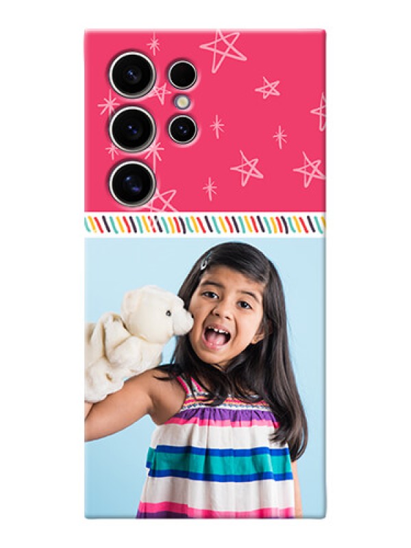 Custom Galaxy S24 Ultra 5G Personalized Phone Cases: line art design