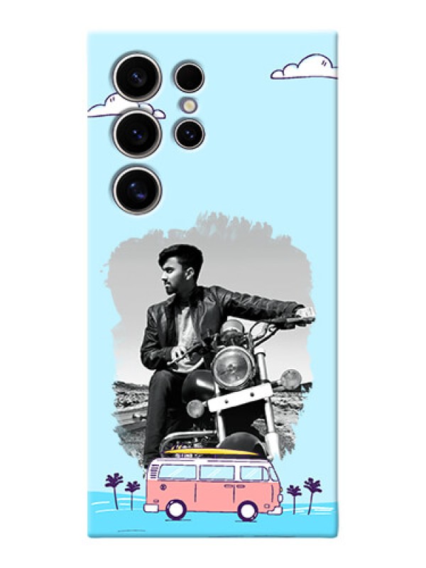 Custom Galaxy S24 Ultra 5G Mobile Covers Online: Travel & Adventure Design