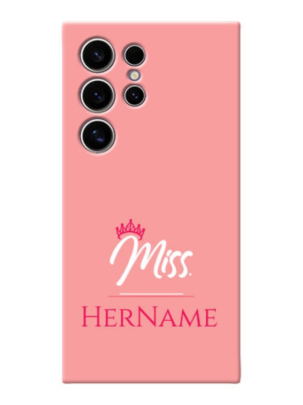 Custom Galaxy S24 Ultra 5G Custom Phone Case Mrs with Name