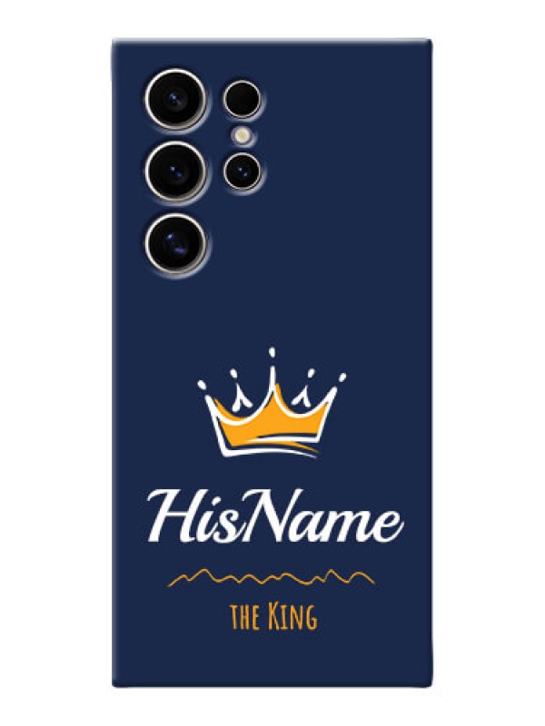 Custom Galaxy S24 Ultra 5G King Phone Case with Name