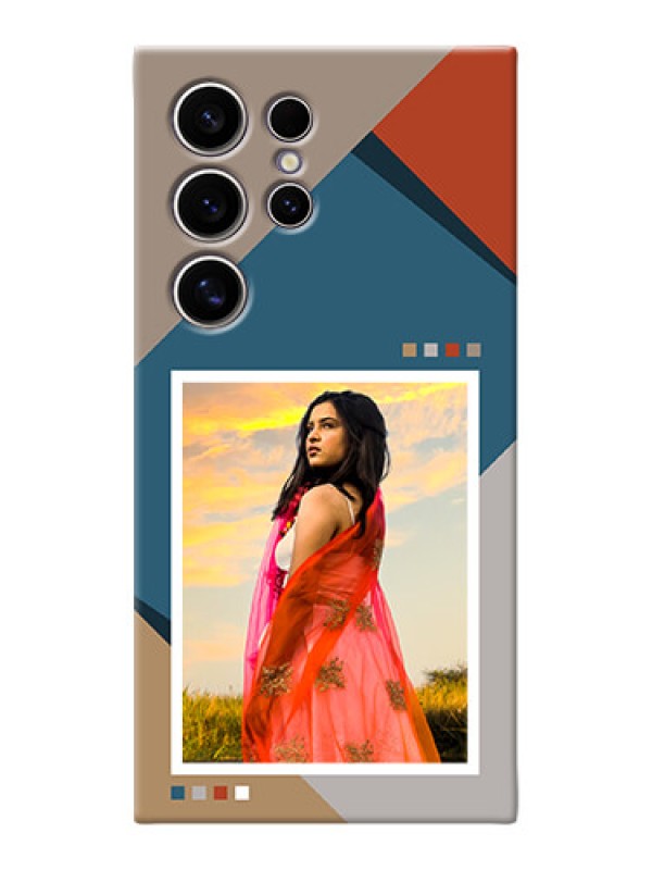 Custom Galaxy S24 Ultra 5G Personalized Phone Case with Retro color pallet Design