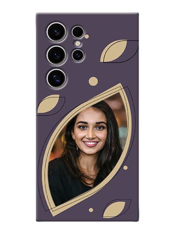 Custom Galaxy S24 Ultra 5G Custom Mobile Case with Falling Leaf Design