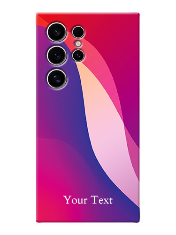Custom Galaxy S24 Ultra 5G Personalized Phone Case with Digital abstract Overlap Design