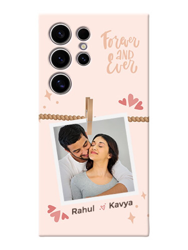 Custom Galaxy S24 Ultra 5G Custom Phone Case with Forever and ever love Design
