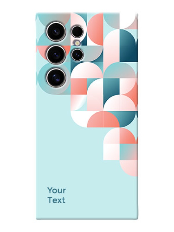 Custom Galaxy S24 Ultra 5G Custom Phone Case with Stylish Semiwithcircle Pattern Design