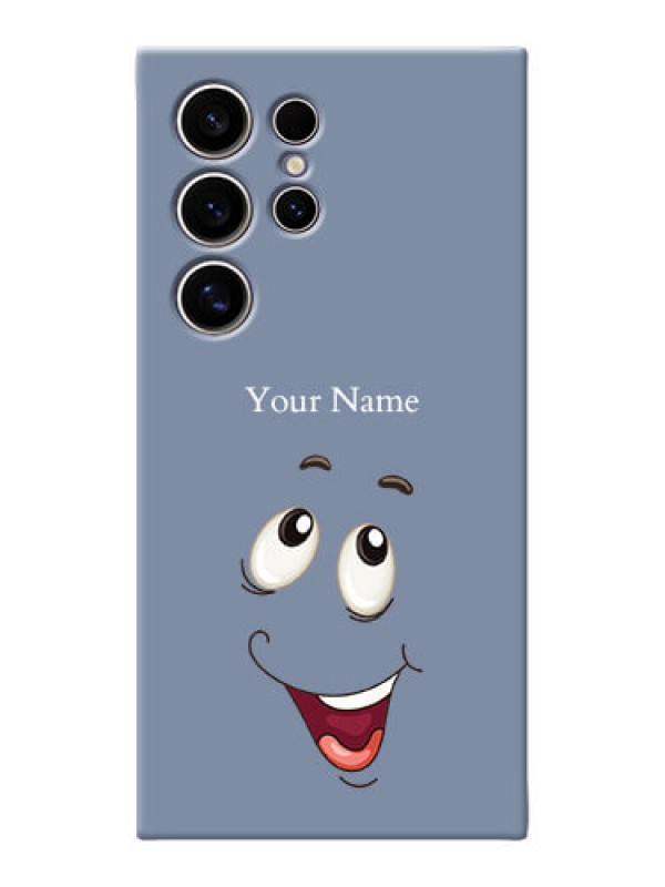 Custom Galaxy S24 Ultra 5G Photo Printing on Case with Laughing Cartoon Face Design