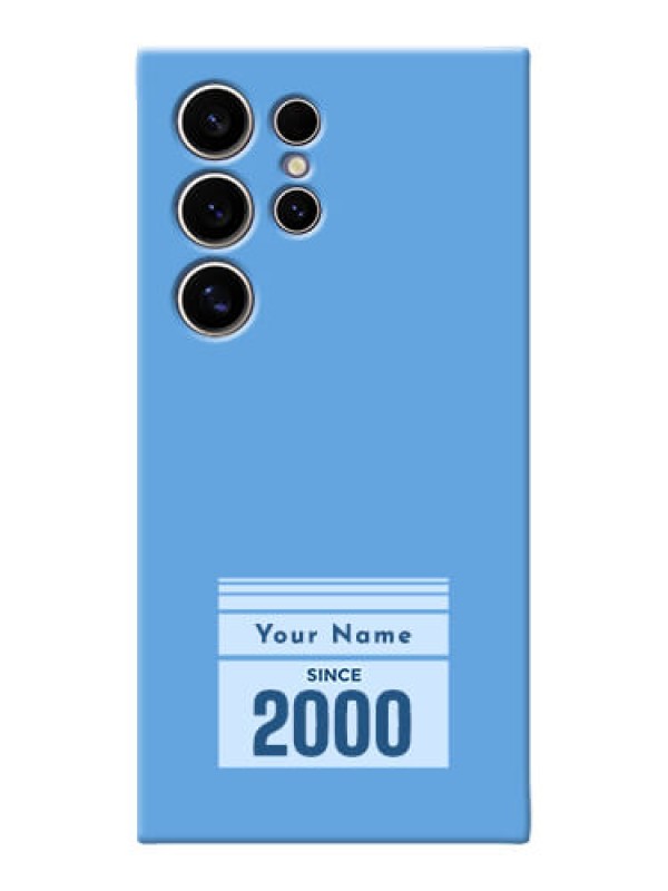 Custom Galaxy S24 Ultra 5G Custom Mobile Case with Custom Year of birth Design