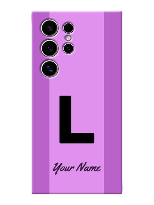 Custom Galaxy S24 Ultra 5G Custom Phone Case with Tricolor custom text Design