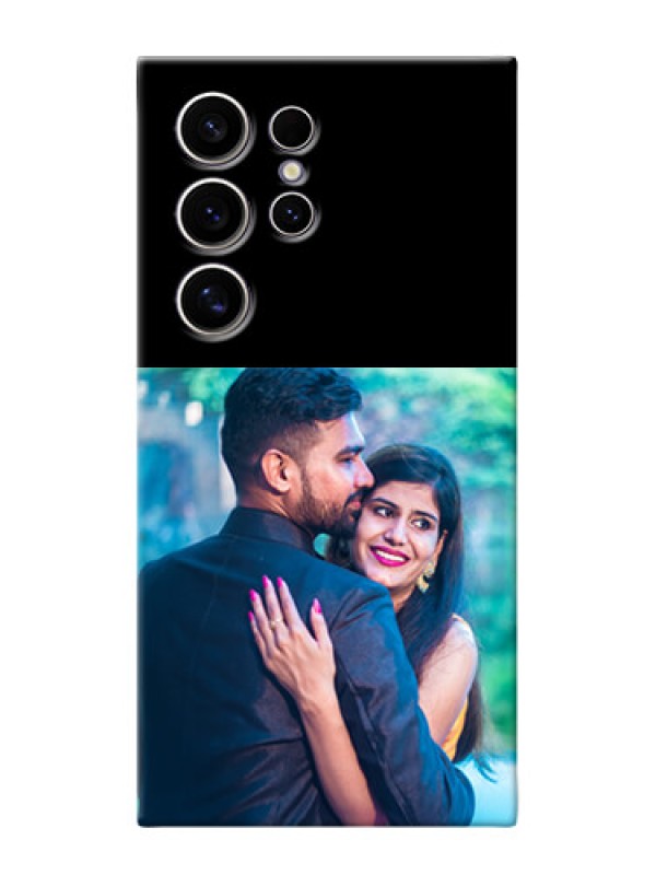 Custom Samsung S24 Ultra 5G Custom Hard Phone Case - Upload Full Picture With Custom Color Design