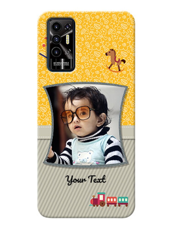 Custom Tecno Pova 2 Mobile Cases Online: Baby Picture Upload Design