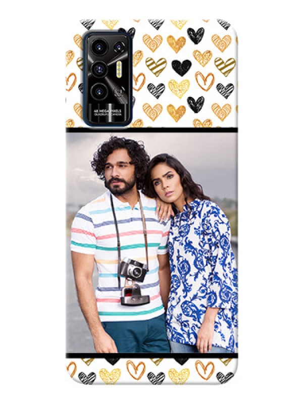 Custom Tecno Pova 2 Personalized Mobile Cases: Love Symbol Design