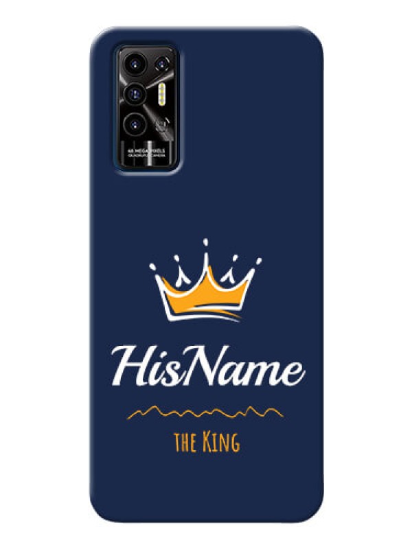 Custom Tecno Pova 2 King Phone Case with Name