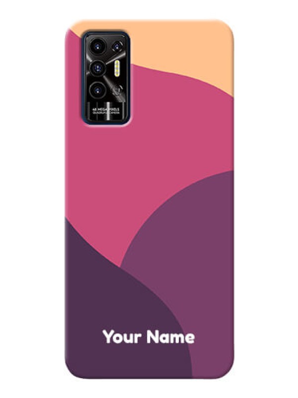 Custom Pova 2 Custom Phone Covers: Mixed Multi-colour abstract art Design