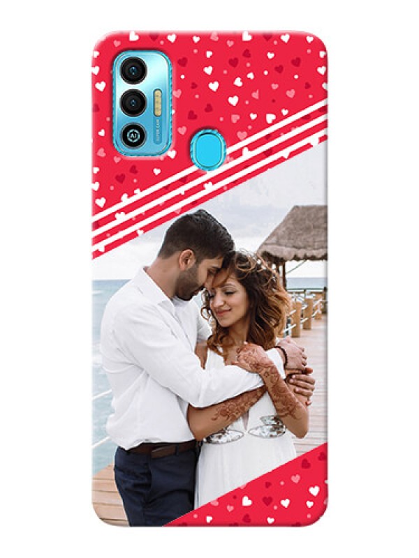 Custom Tecno Spark 7T Custom Mobile Covers: Valentines Gift Design