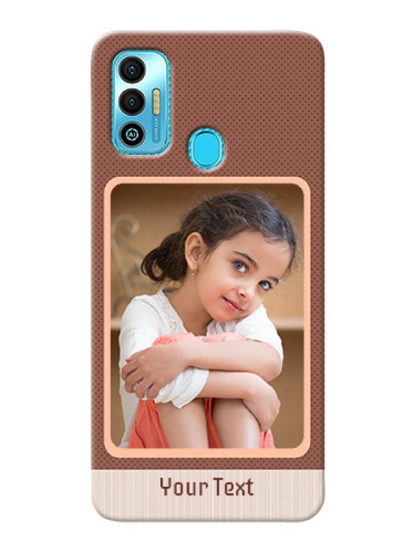 Custom Tecno Spark 7T Phone Covers: Simple Pic Upload Design