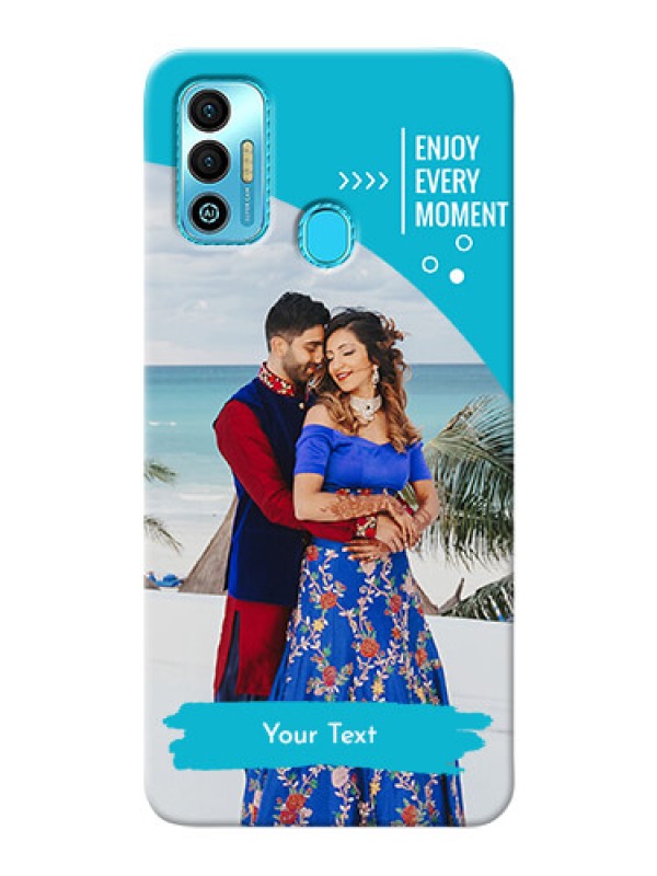 Custom Tecno Spark 7T Personalized Phone Covers: Happy Moment Design