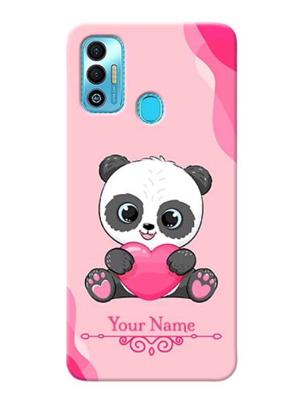 Custom Spark 7T Mobile Back Covers: Cute Panda Design
