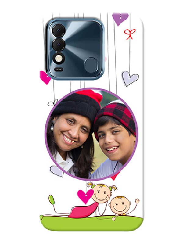 Custom Tecno Spark 8 Mobile Cases: Cute Kids Phone Case Design