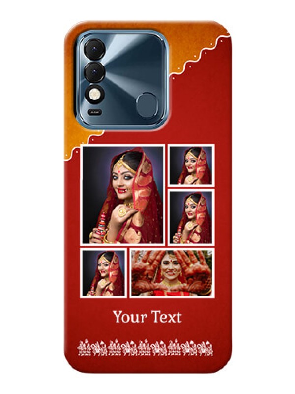 Custom Tecno Spark 8 customized phone cases: Wedding Pic Upload Design
