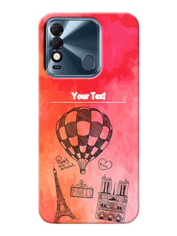 Custom Tecno Spark 8 Personalized Mobile Covers: Paris Theme Design