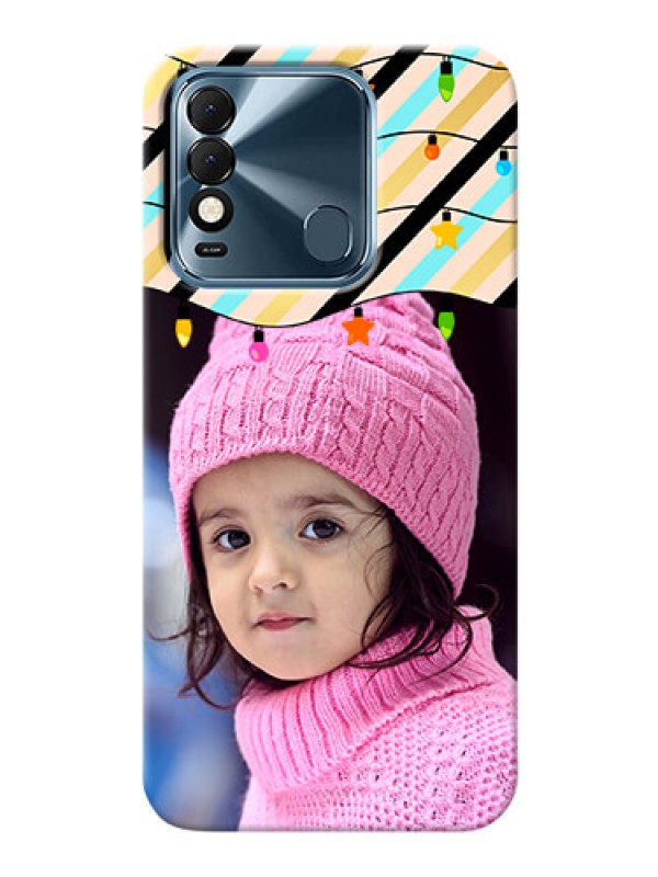 Custom Tecno Spark 8 Personalized Mobile Covers: Lights Hanging Design