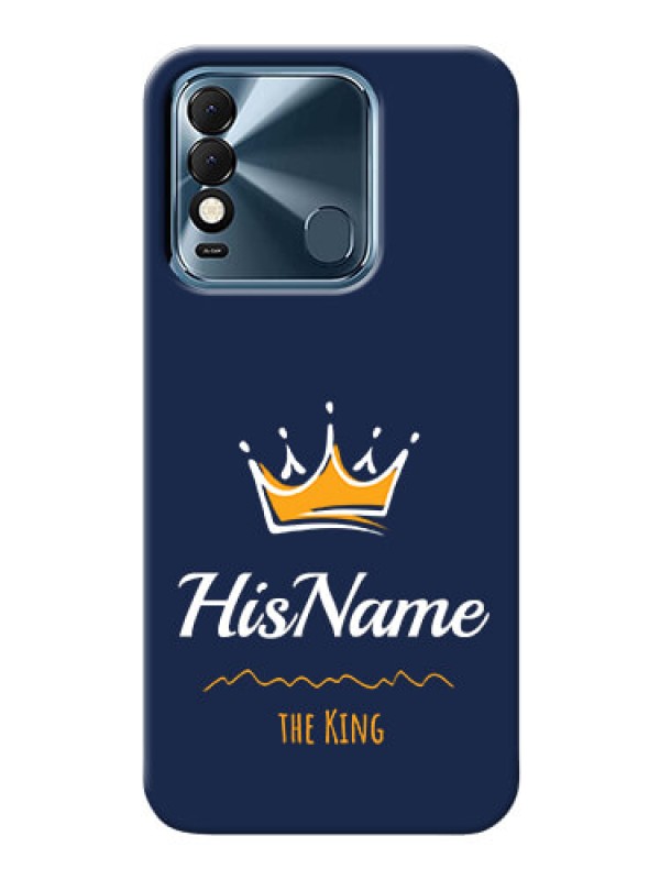 Custom Tecno Spark 8 King Phone Case with Name