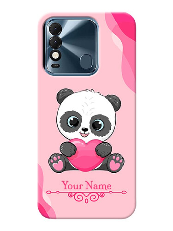 Custom Spark 8 Mobile Back Covers: Cute Panda Design