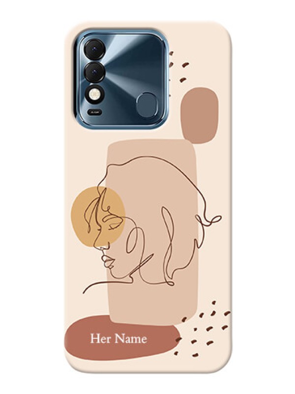 Custom Spark 8 Custom Phone Covers: Calm Woman line art Design