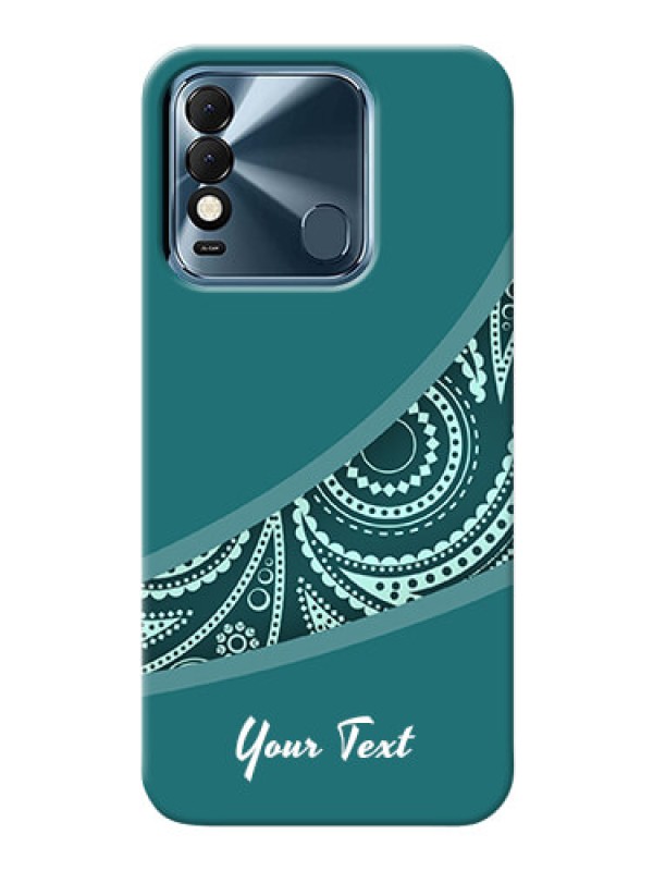 Custom Spark 8 Custom Phone Covers: semi visible floral Design