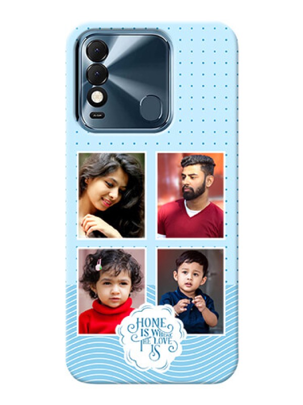 Custom Spark 8 Custom Phone Covers: Cute love quote with 4 pic upload Design