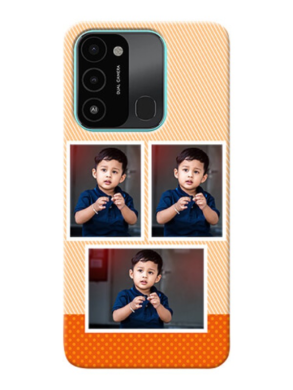 Custom Tecno Spark 8C Mobile Back Covers: Bulk Photos Upload Design