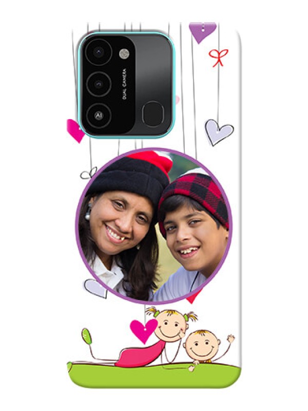 Custom Tecno Spark 8C Mobile Cases: Cute Kids Phone Case Design