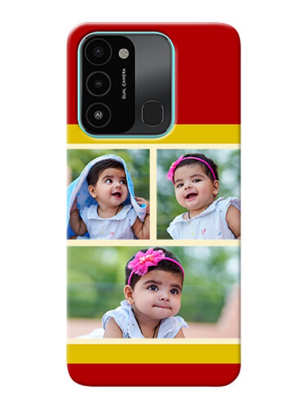 Custom Tecno Spark 8C mobile phone cases: Multiple Pic Upload Design