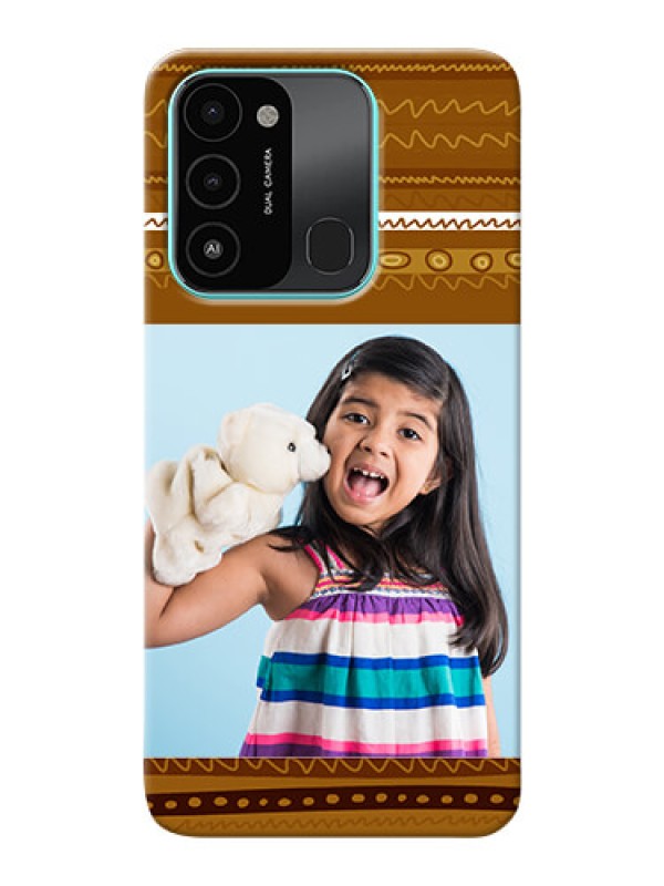 Custom Tecno Spark 8C Mobile Covers: Friends Picture Upload Design 