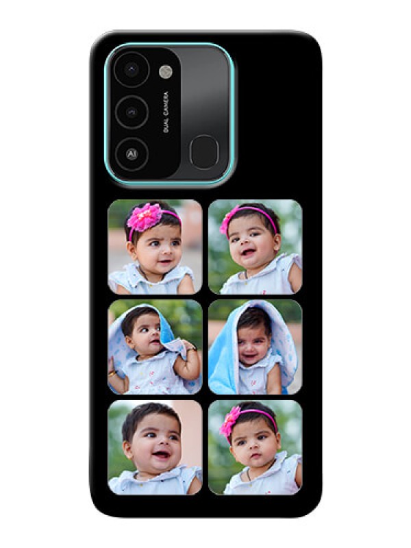 Custom Tecno Spark 8C mobile phone cases: Multiple Pictures Design