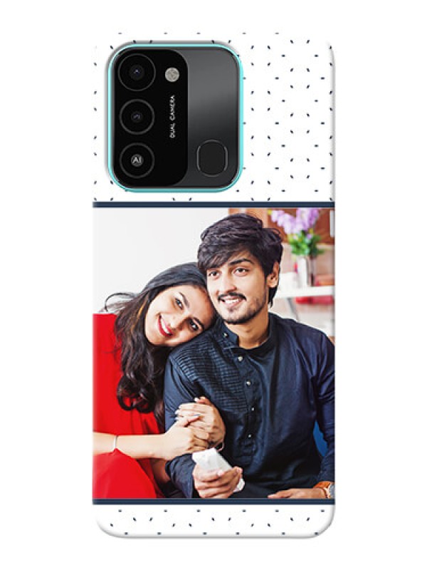 Custom Tecno Spark 8C Personalized Phone Cases: Premium Dot Design