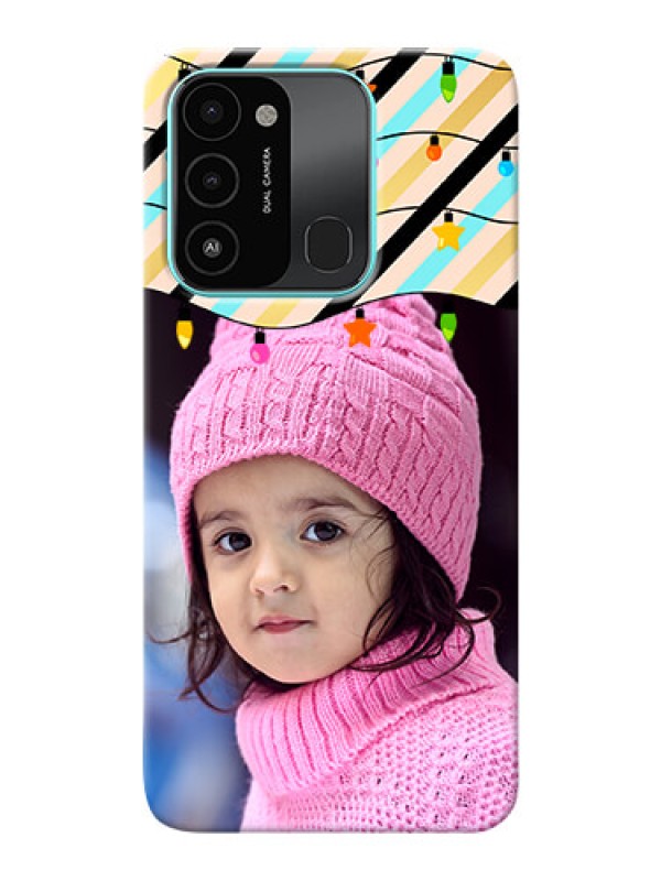 Custom Tecno Spark 8C Personalized Mobile Covers: Lights Hanging Design